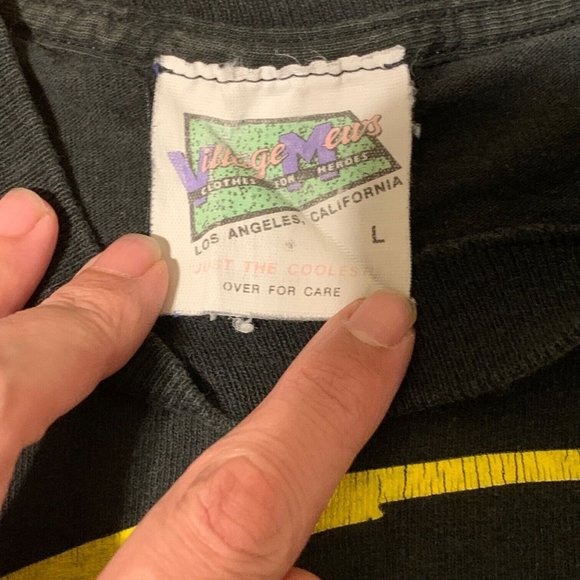 Vintage Dick Tracy Movie Promo T-Shirt Size Large Single Stitch Disney 90's VTG - Picture 3 of 3